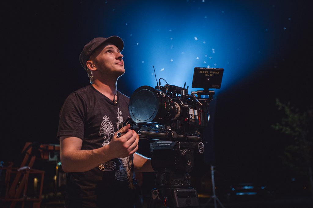Behind the Scenes - Superhero Set - Cameraman