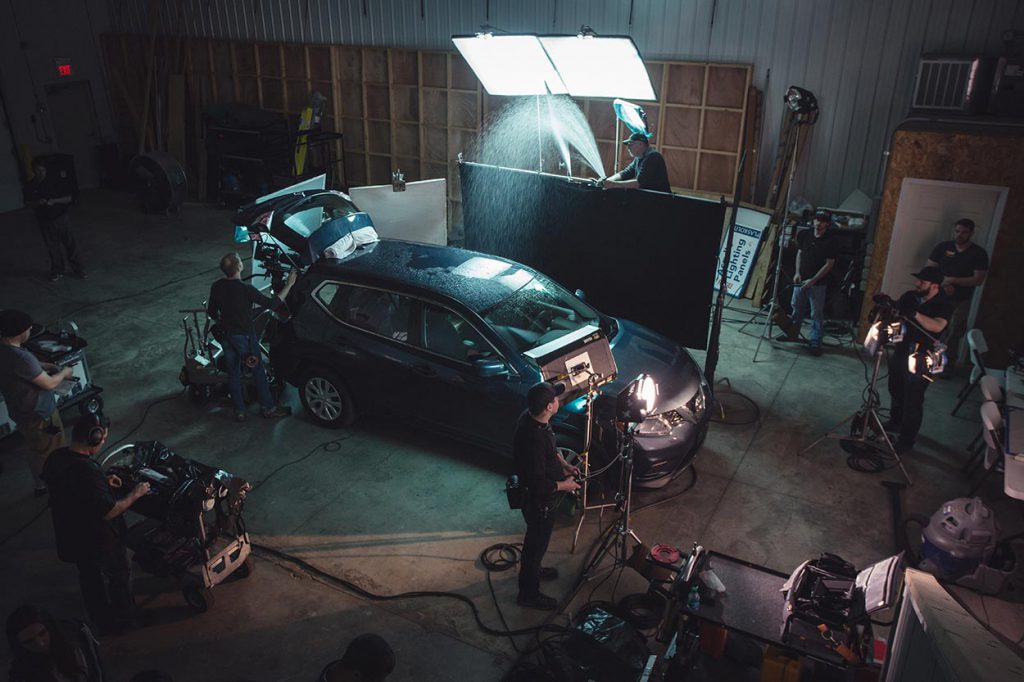 Behind the Scenes - Chimaeric Motion Pictures - Lullaby - Fake Rain on Car
